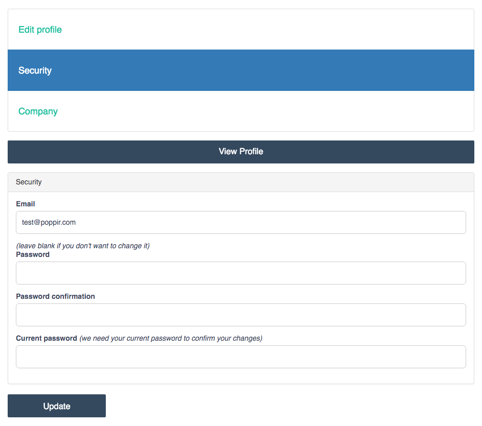 How Do I Reset My Password Poppir Community